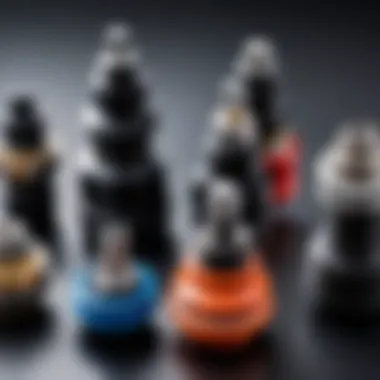 Comparison of different types of ball joints used in automotive applications.