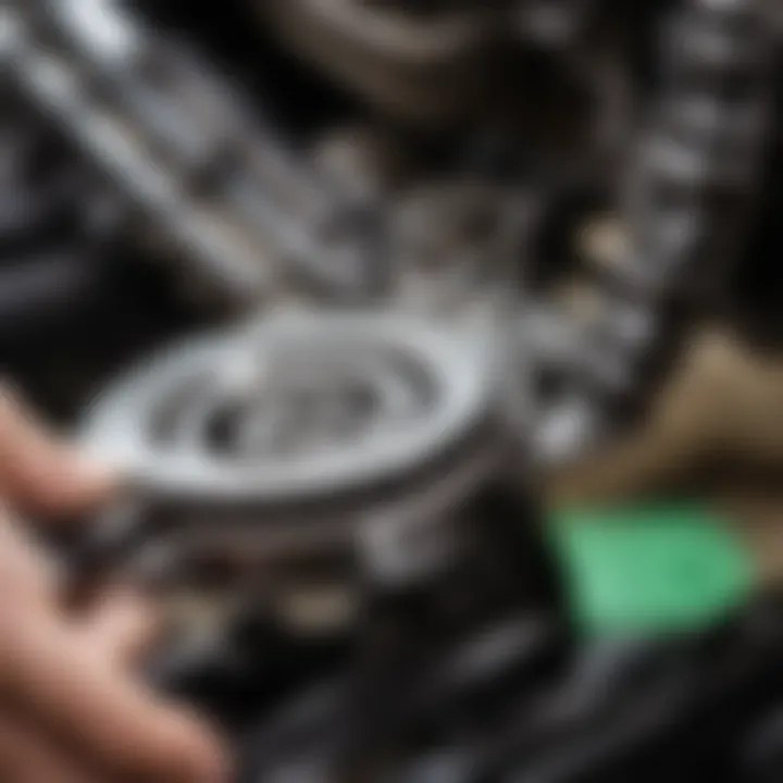 Maintenance tips for the transfer case chain in Mitsubishi Pajero II