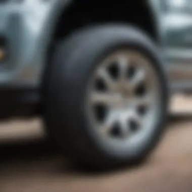 Properly Inflated vs. Under-Inflated Tires Comparison of properly inflated vs. under-inflated tires.