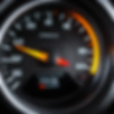 Importance of Monitoring Tire Pressure Tire pressure warning light illuminated on a vehicle dashboard