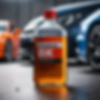 Different types of automotive fluids