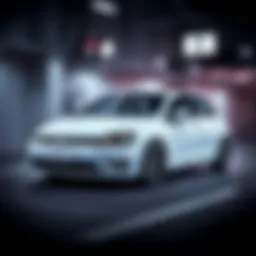 Wiring diagram overview for Volkswagen Golf 4