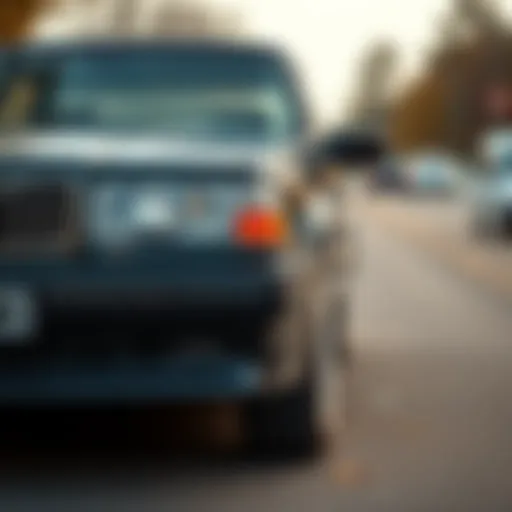 Volvo 940 showcasing its distinctive front grille and elegant silhouette