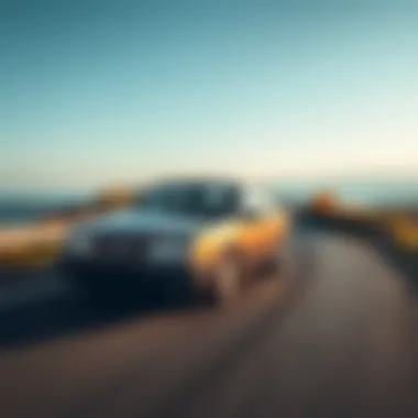 Performance in Action: Volvo 940 on the Road Volvo 940 on a scenic road, highlighting its performance capabilities