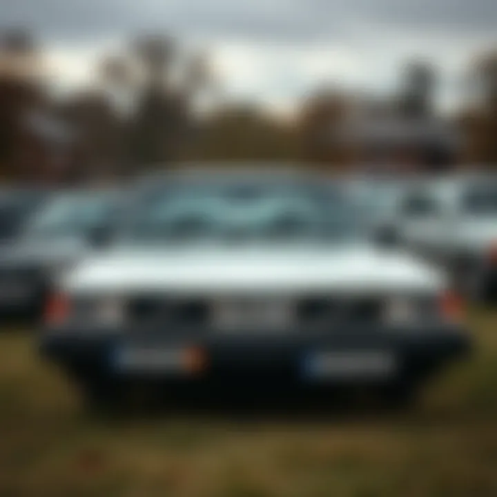 Heritage and Community: The Volvo 940 in Automotive Culture Group of vintage Volvos including the 940, representing automotive culture